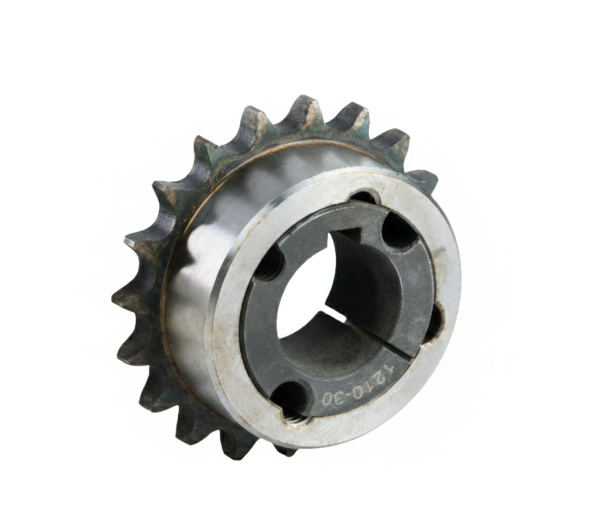 Kettingwiel-taperlock-simplex-12B-1-34-x-716-Z=14-gehard Kettingwiel taperlock simplex 12B-1 (3/4" x 7/16") Z = 14 gehard