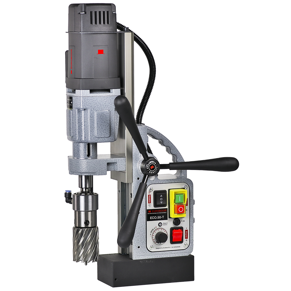 Euroboor-ECO.50-T-Magneet-Kernboormachine-met-gratis-kernborenset Euroboor ECO.50-T Magneet Kernboormachine met gratis kernborenset