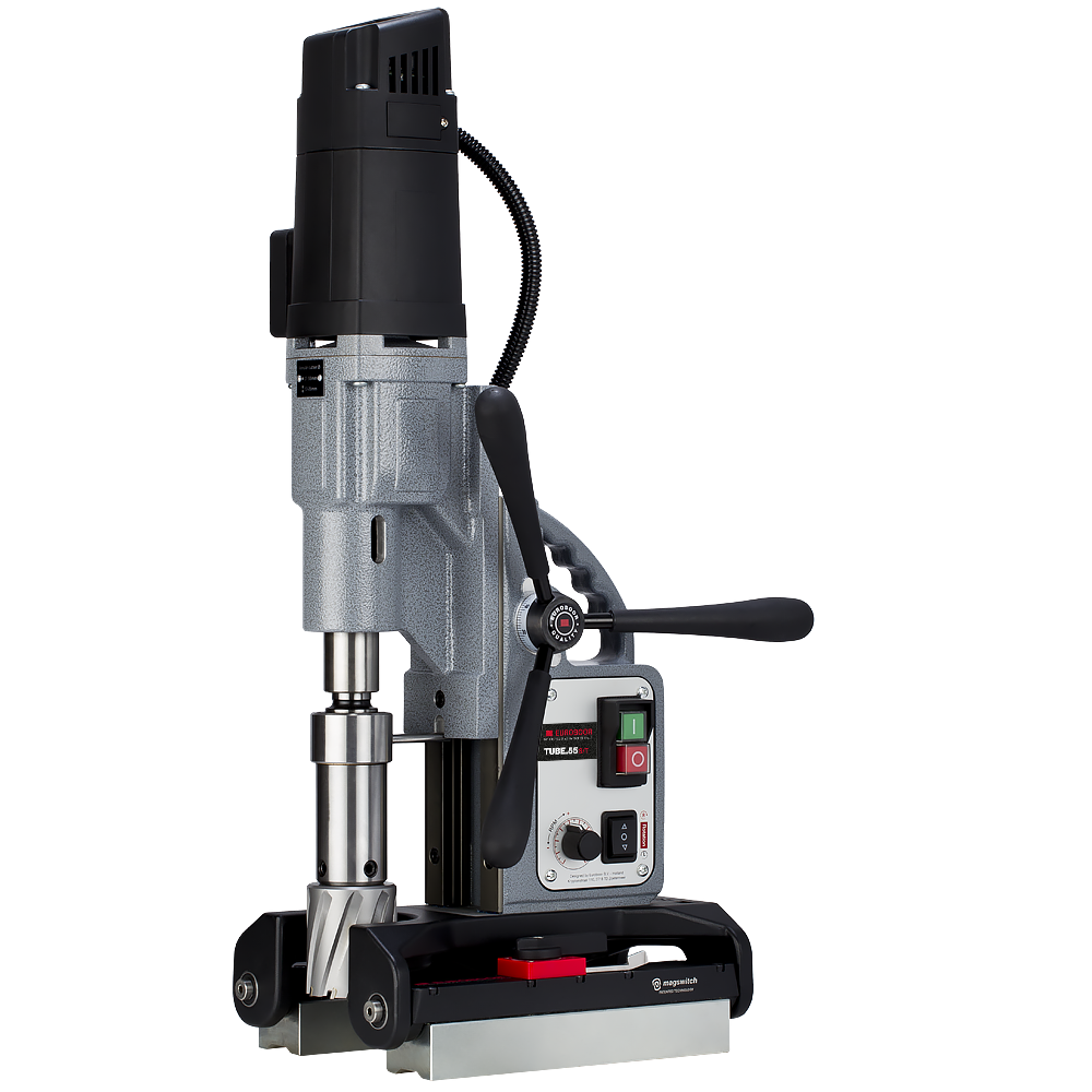 Euroboor-Magneet-Kernboormachine-TUBE.55S-T-met-gratis-kernborenset Euroboor Magneet Kernboormachine TUBE.55S-T met gratis kernborenset