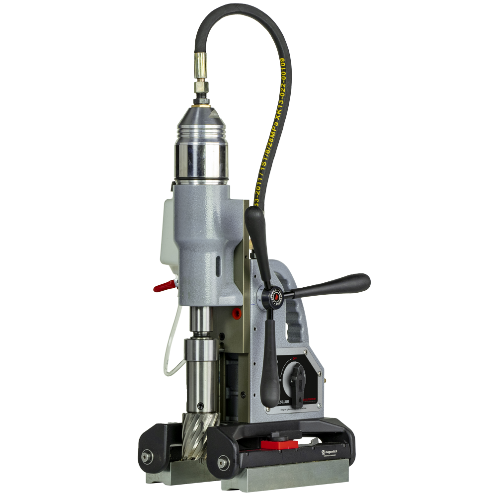 Euroboor-Pneumatische-magneetboormachine-TUBE.55-AIR Euroboor Pneumatische magneetboormachine TUBE.55/AIR