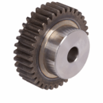 Recht gefreesd tandwiel moduul 5 Z = 25 gehard voorboring 20mm