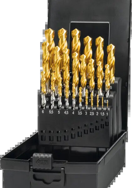 Spiraalboren HSS sets