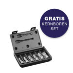 Euroboor magneet kernboormachine EBM.36/P-18V  kopen  zonder accu's en lader met gratis kernborenset 2