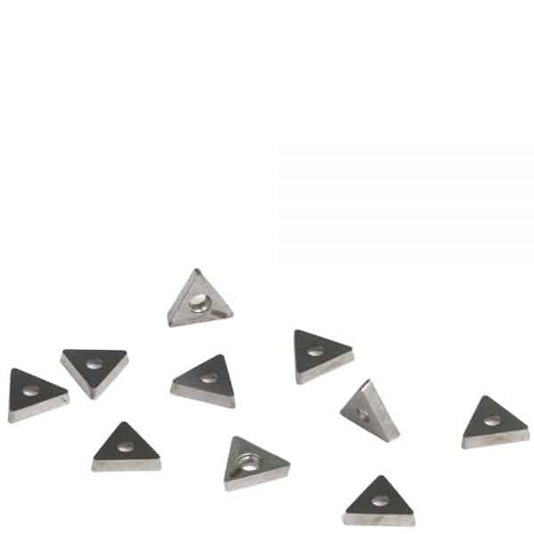 Hardmetalen snijplaten LKS.20 30/45 graden voor B45 en B45S per doosje á 10 stuks Hardmetalen snijplaten LKS.20 30/45 graden voor B45 en B45S per doosje á 10 stuks