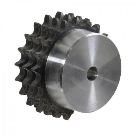 Kettingwiel BS Triplex voor rollenketting 24B-3 gehard 1 1/2" x  1"  Z = 26