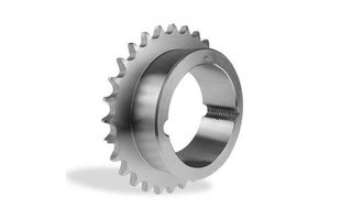 Kettingwiel taperlock simplex  20B-1  (1 1/4" x  3/4") Z = 18 klembus 2517 gehard