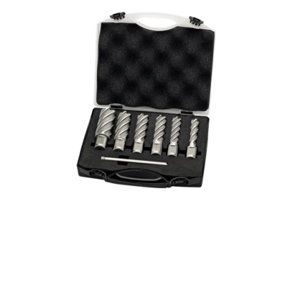 Phantom kernboren HSS-EX set 7-delig snijdiepte 55mm