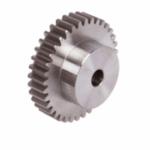 Recht gefreesd tandwiel moduul 1.25 Z = 25