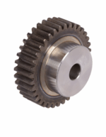 Recht gefreesd tandwiel moduul 8 Z = 24 gehard